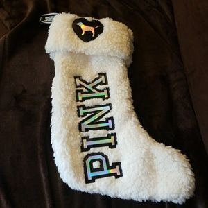 Brand new Pink VS xmas stocking